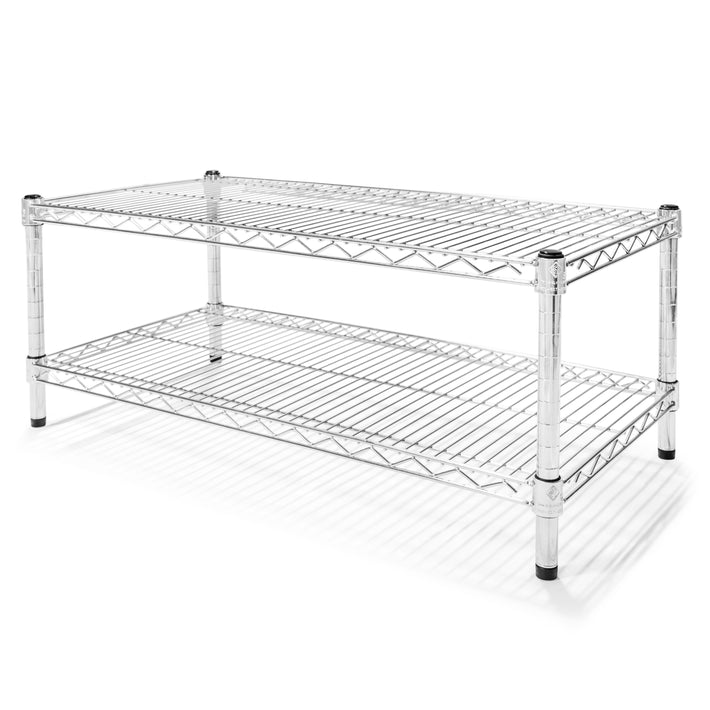 2-Shelf Wire Shelving