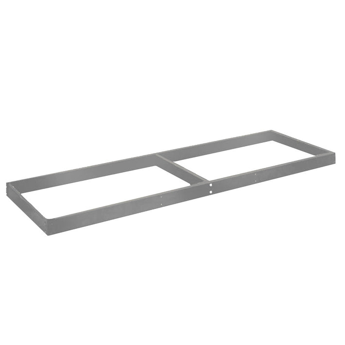 Gray Boltless Shelving Parts and Extra Shelf Levels