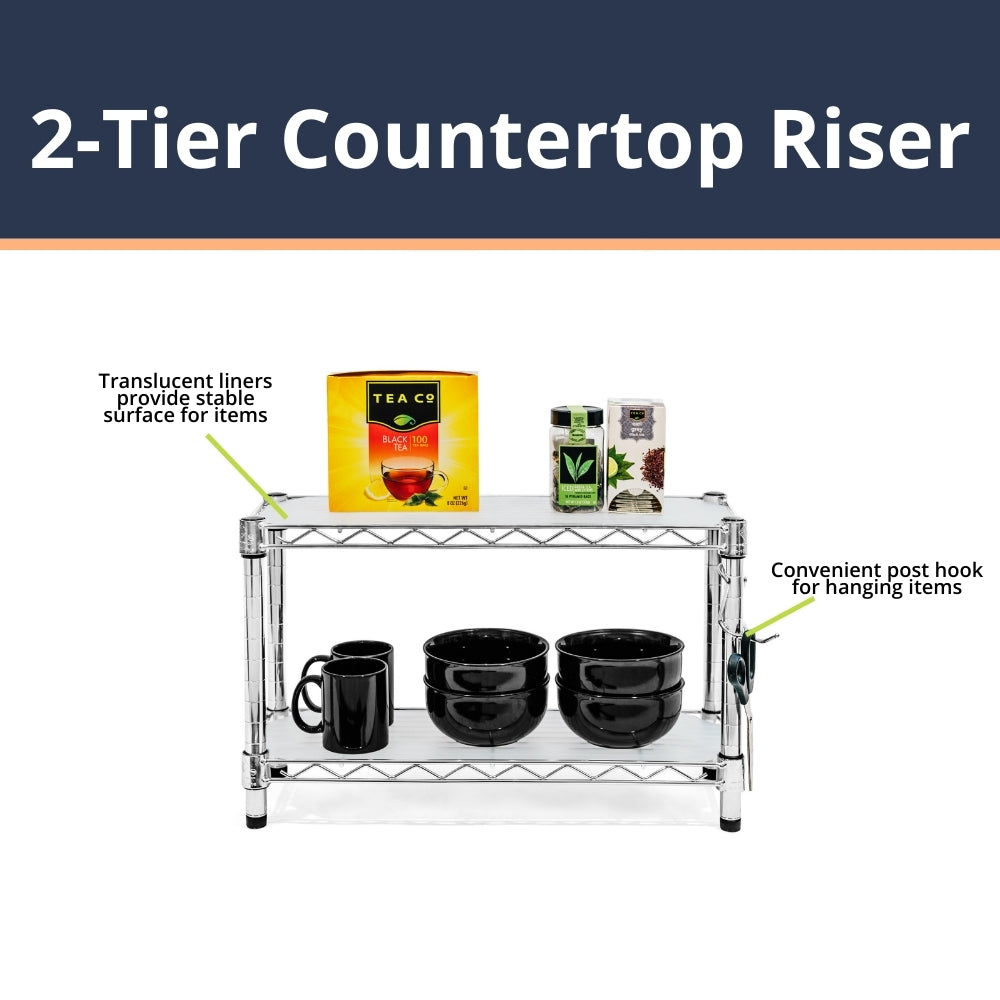 2-Tier Countertop Riser