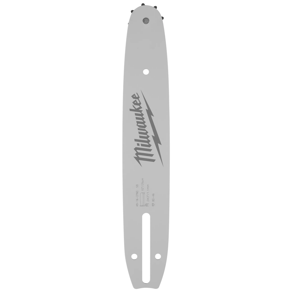 Milwaukee 10" .325" Low Profile Pitch, .043" Gauge Guide Bar (49-16-2760)