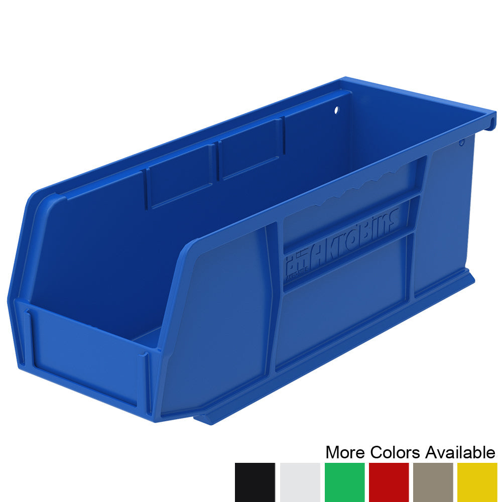 10-7/8"d x 4-1/8"w x 4"h Stacking AkroBins - 12 Pack
