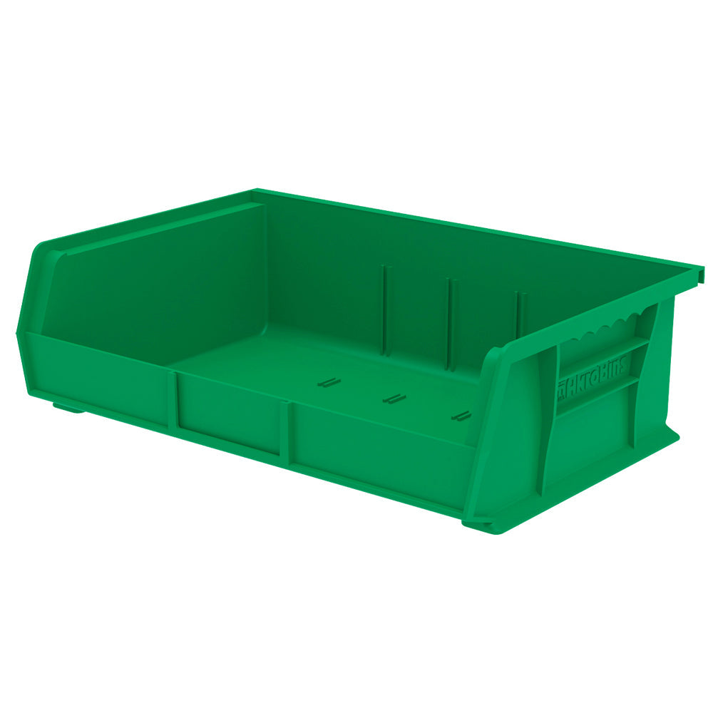 10-7/8"d x 16-1/2"w x 5"h Stacking AkroBins - 6 Pack