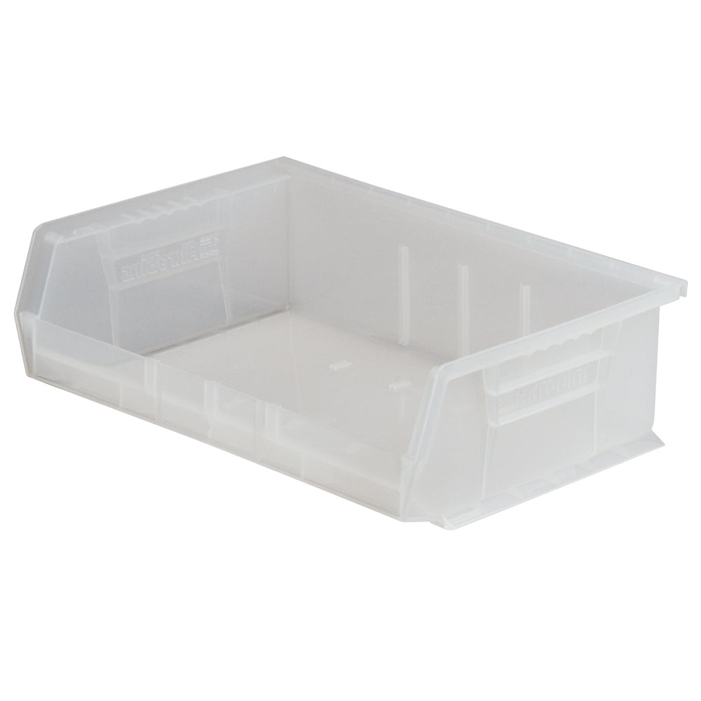 10-7/8"d x 16-1/2"w x 5"h Stacking AkroBins - 6 Pack