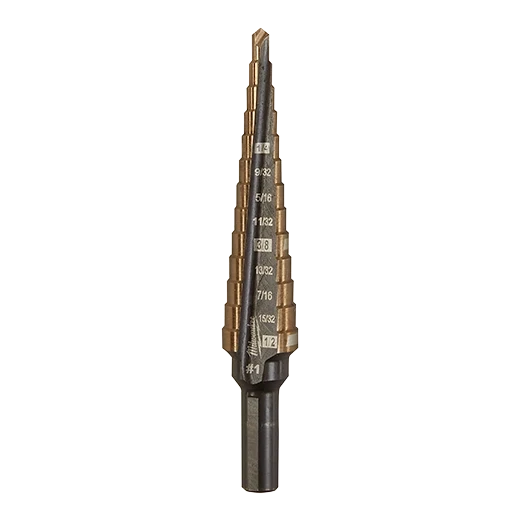 Milwaukee #1 Cobalt Step Drill Bit (48-89-9281)