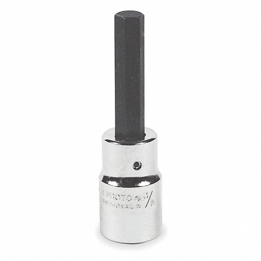 Proto Hex Bit Socket, 3/8", 1/2" Drive (426J17)
