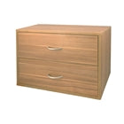 Organized Living freedomRail O-Box 2 Drawer - Cypress Live