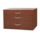 Organized Living freedomRail O-Box 3 Drawer - Modern Cherry