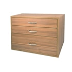 Organized Living freedomRail O-Box 3 Drawer - Cypress Live