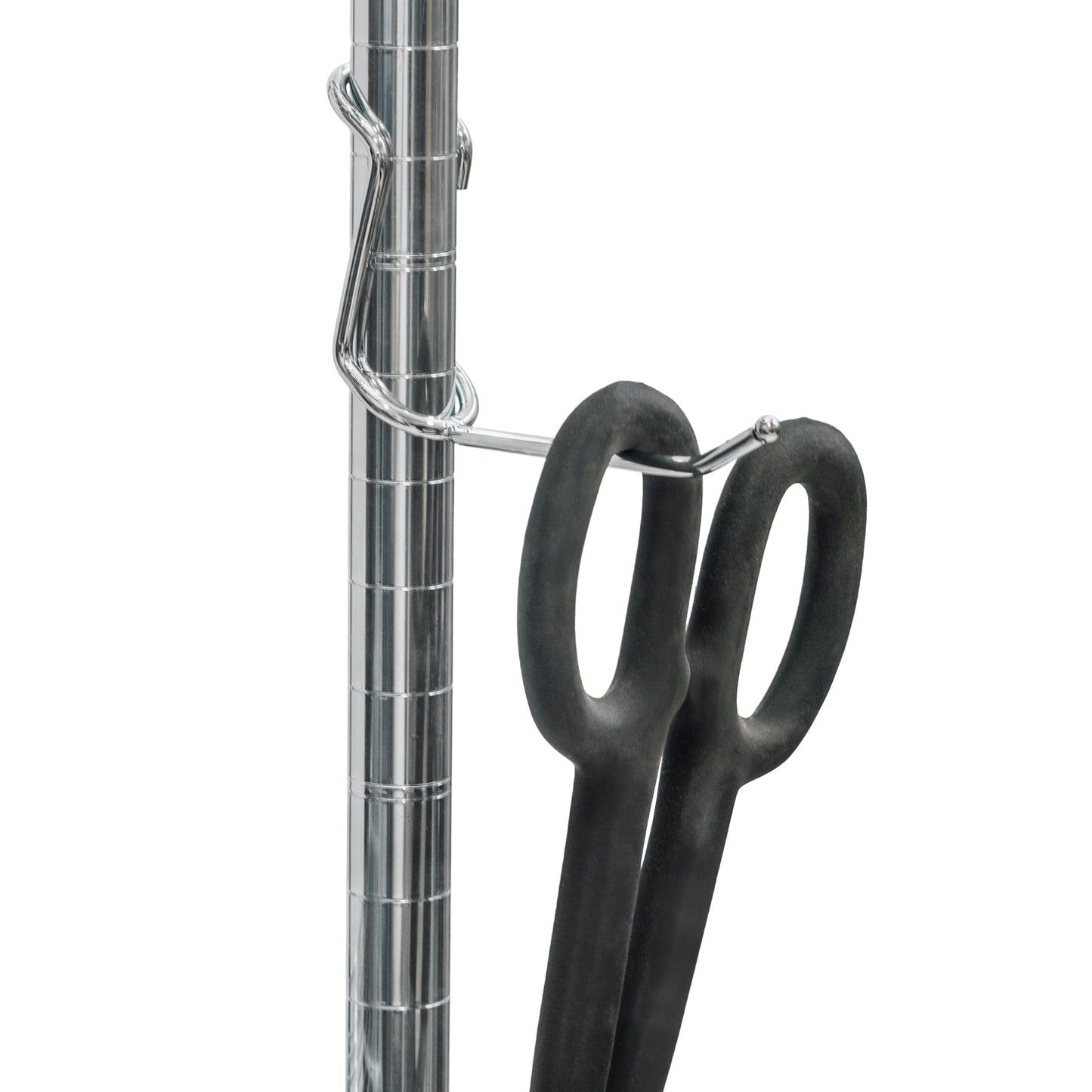 Chrome 4" All Purpose Post Hooks - 5-Pack