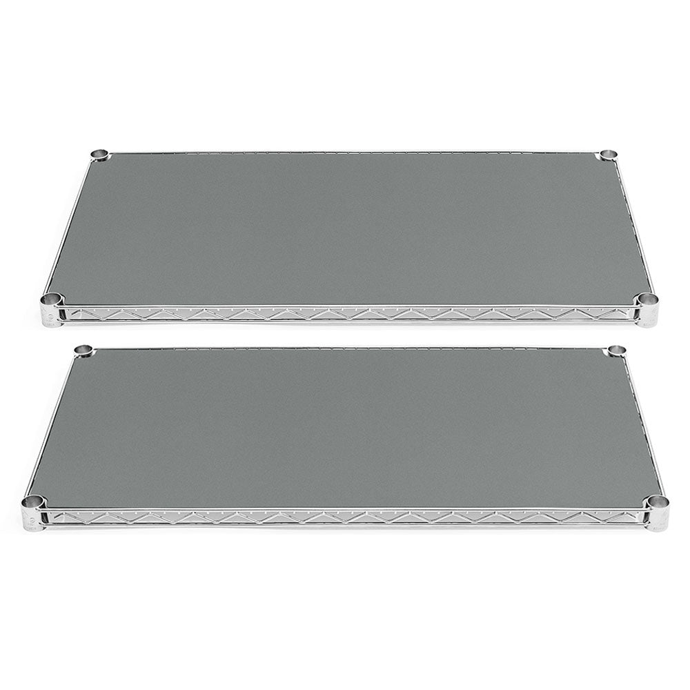*BOGO SPECIAL* 30"d Plastic Wire Shelf Liners - Dark Gray
