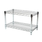 14"d x 14"h Wire Shelving with 2 Shelves