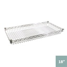 18"d Wire Basket Shelves