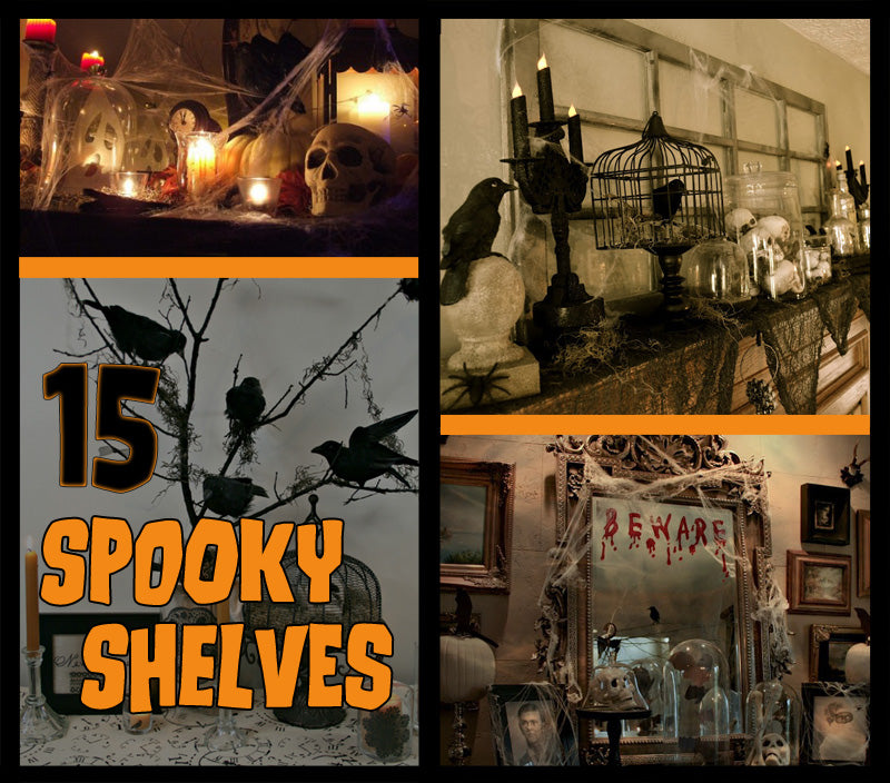 15 Spooky Shelves & Mantels For Halloween – The Shelving Store