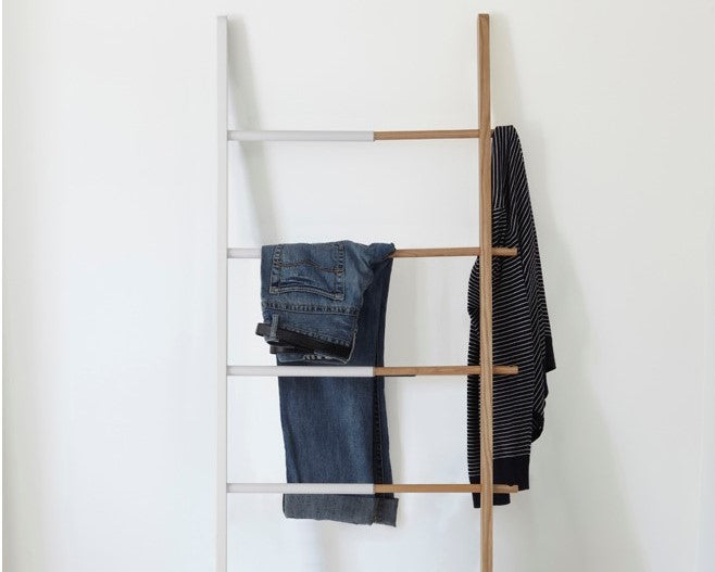 Storage Ladder Uses in the Bedroom