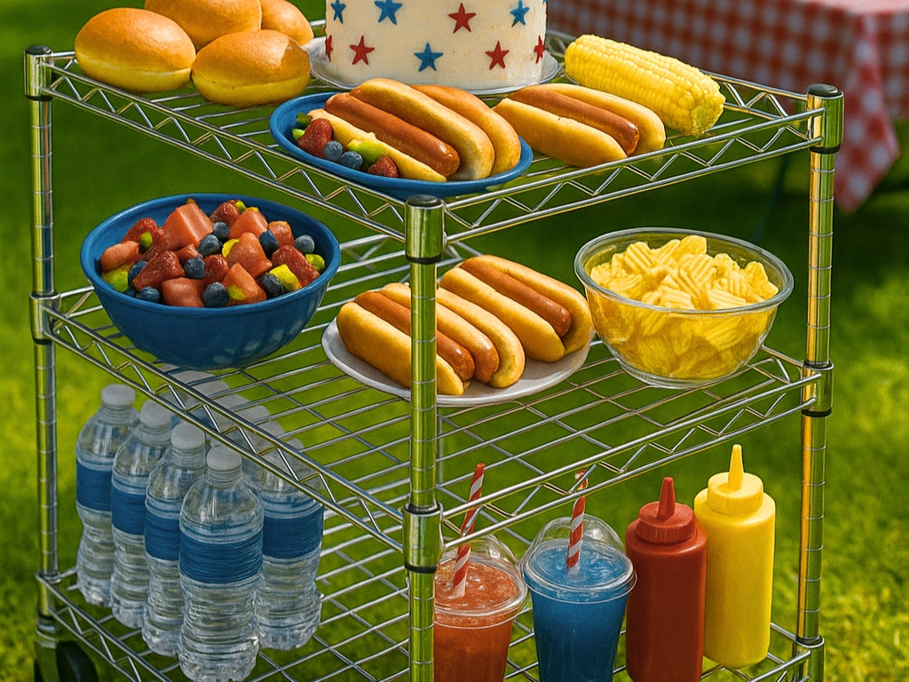 4 Must-Have Carts & Storage Ideas for a Stress-Free 4th of July
