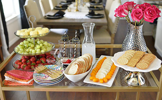 The Art of the Cart: Five Ways to Use a Bar Cart At Home