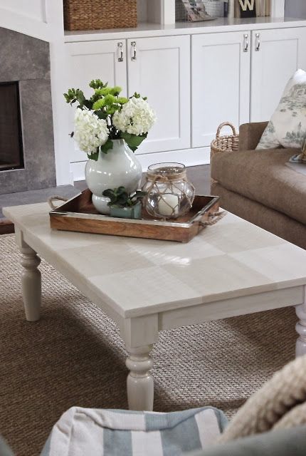 Coffee Table With Tray