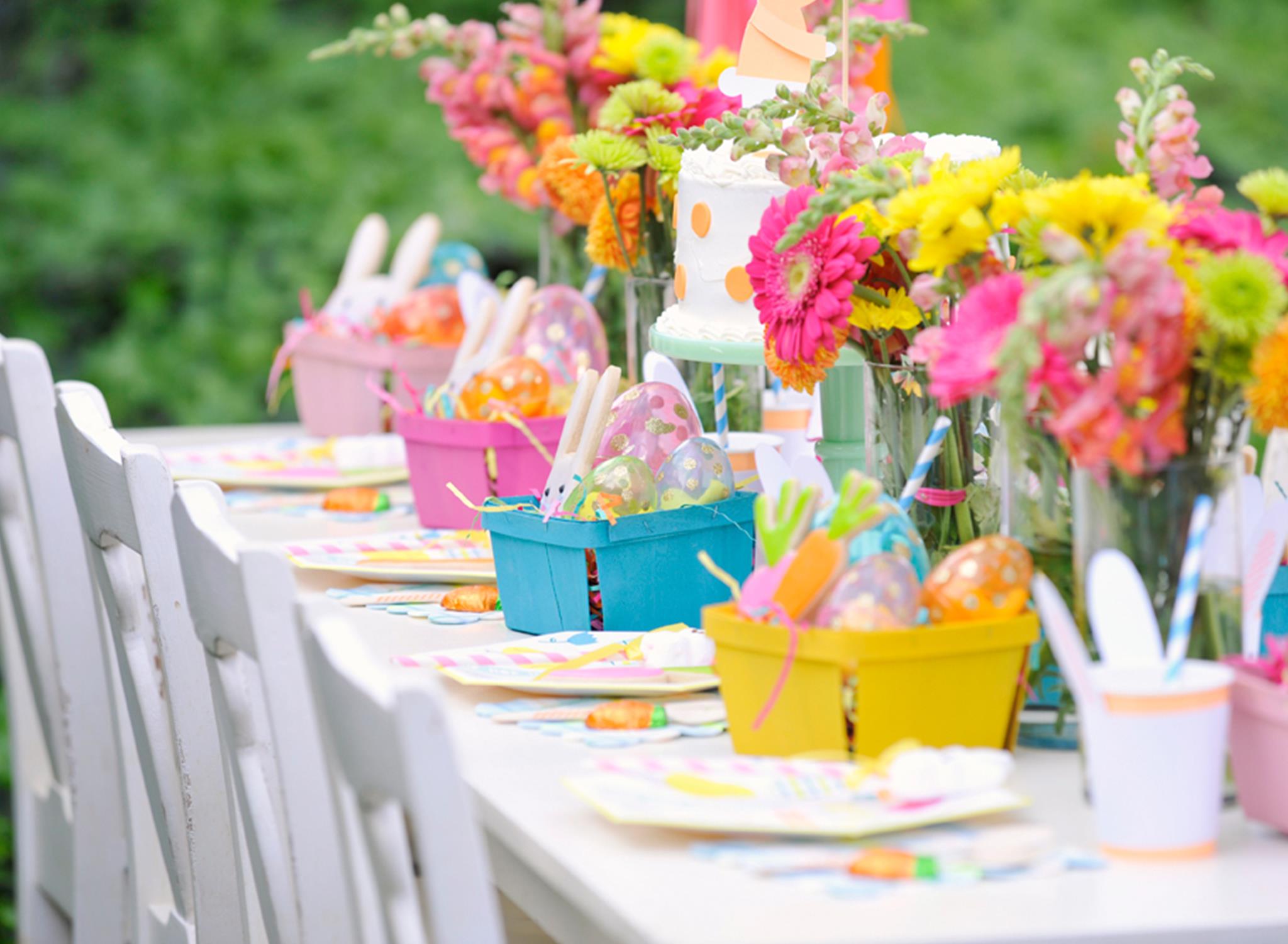 easter tablesetting