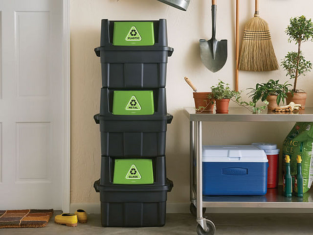 It's Not Easy Going Green: Making Space For Recycling Bins