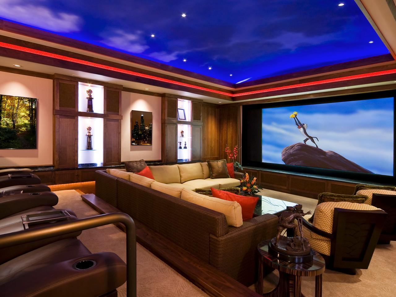 Planning The Perfect Home Theater Room For Scary Movies!
