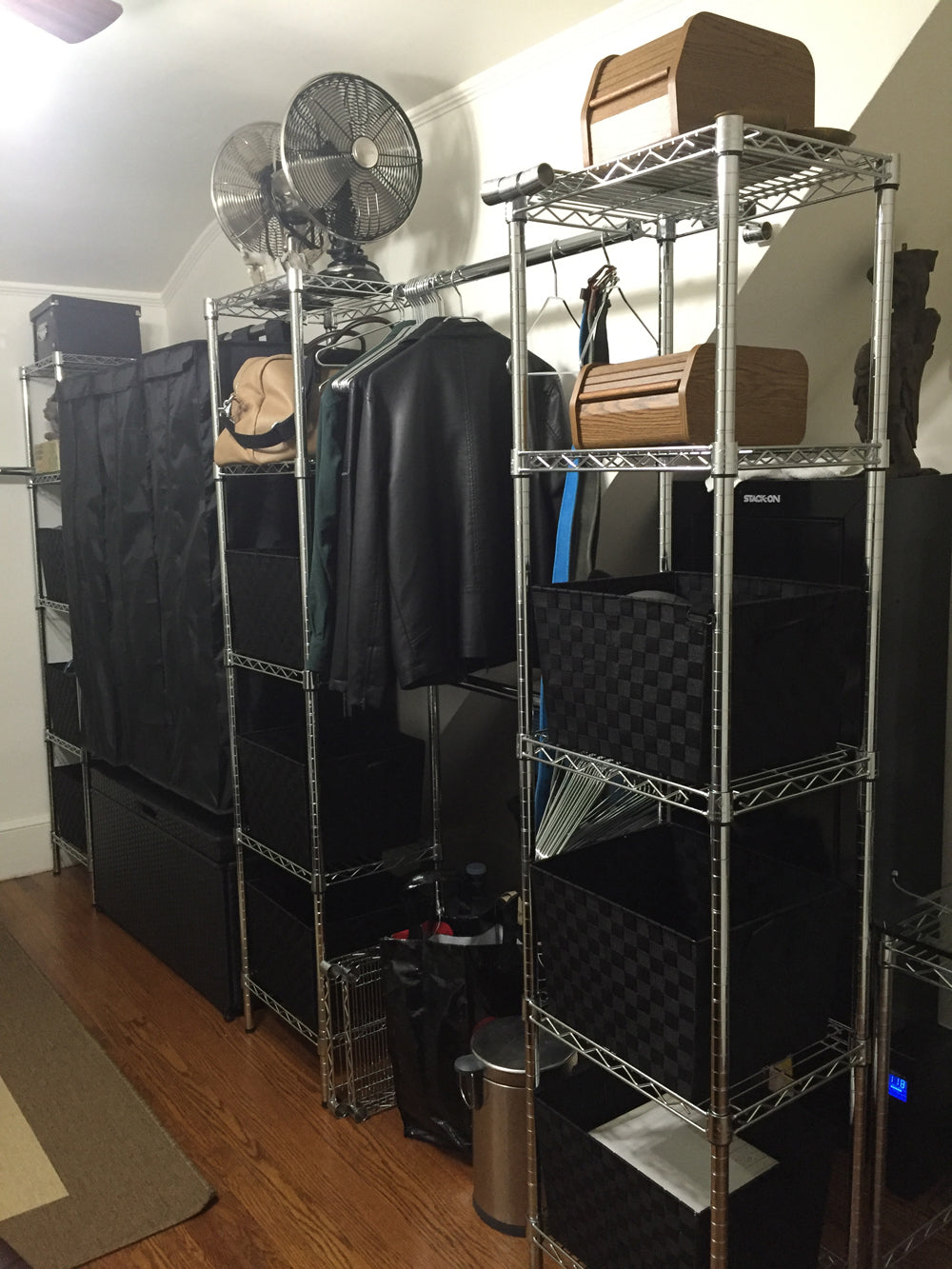 Where To Put Your Clothes When You Don't Have A Closet