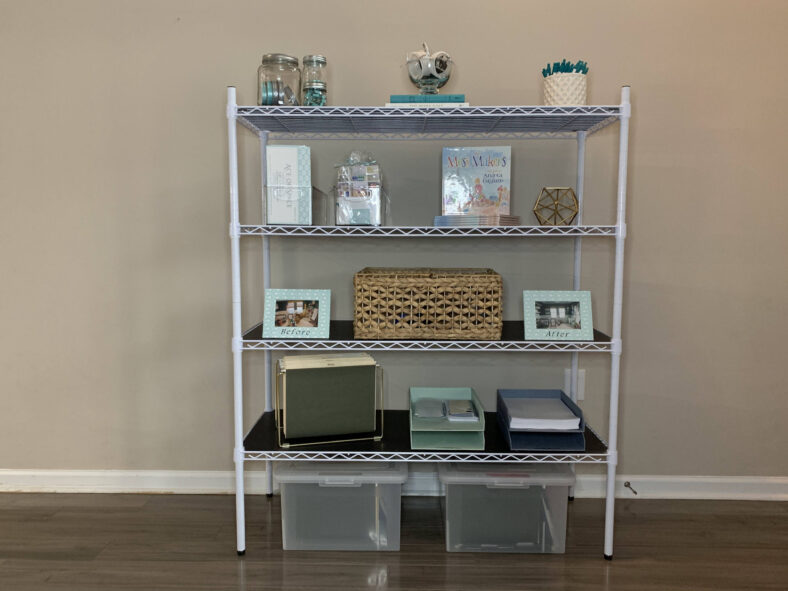 Organize Your Home Office with Wire Shelving