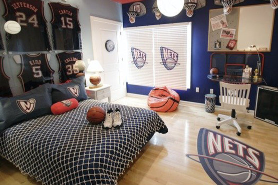 Decorate (and Reorganize) Your Kid's Room With Sports Equipment