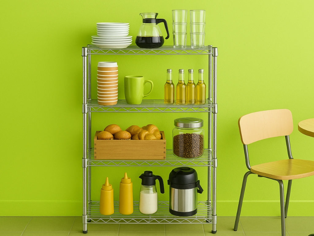 The Benefits of Our Chrome Wire Shelving
