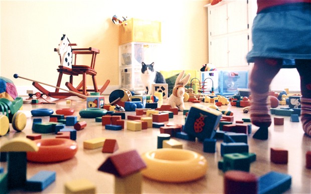 messy play room