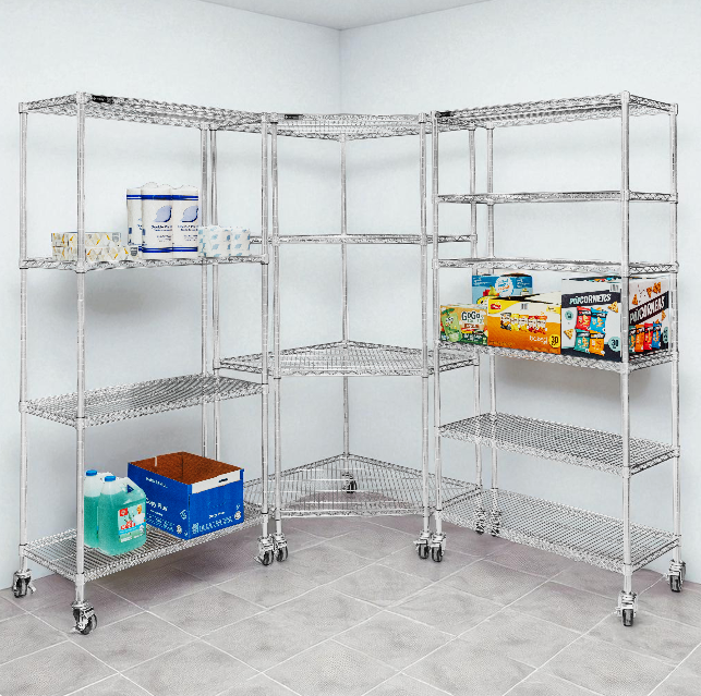 The Benefits of Our Chrome Wire Shelving