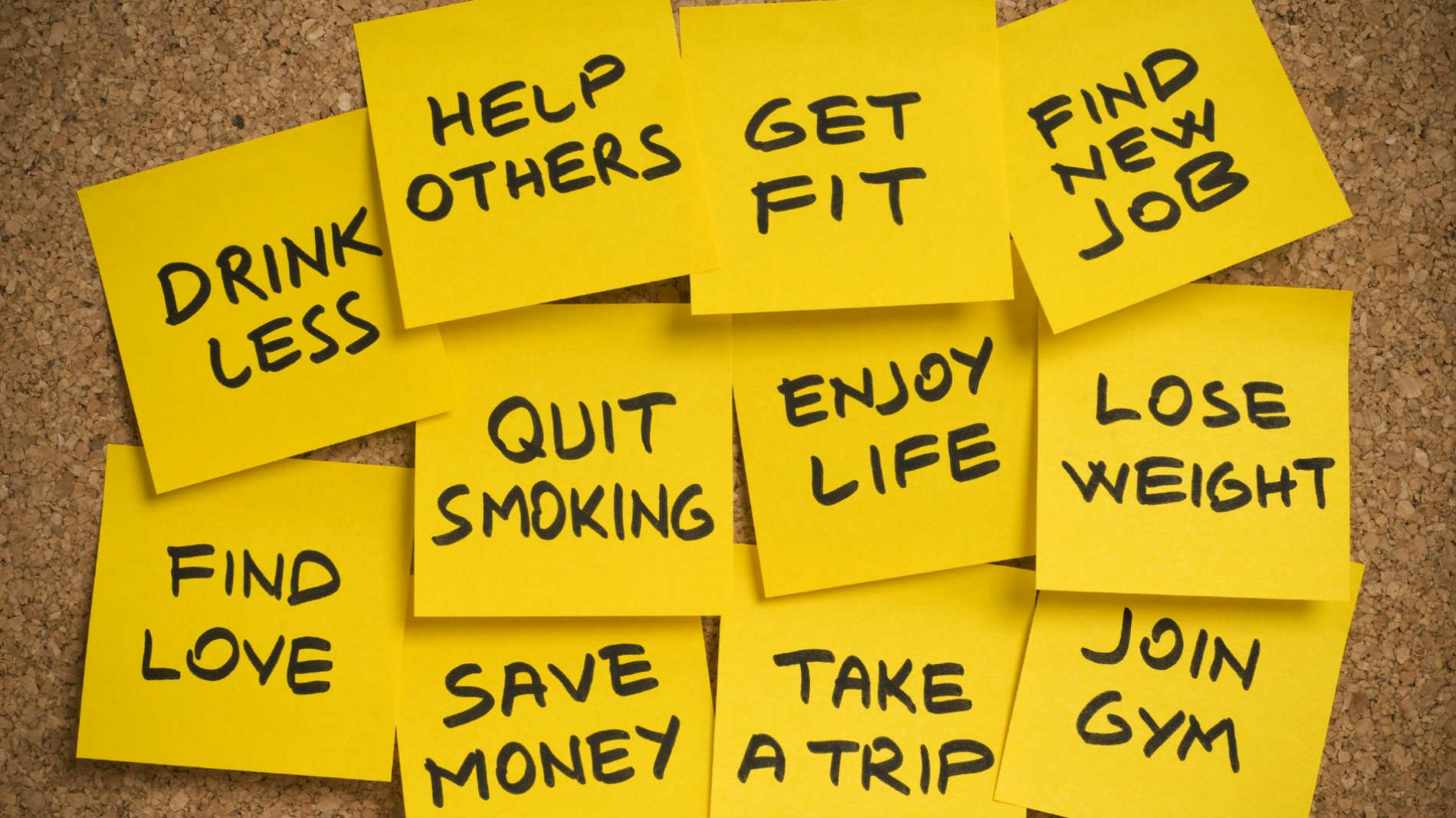 new year's resolutions