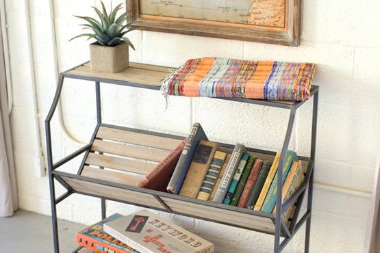 A New Slant on Things: Slanted Bookshelf Ideas