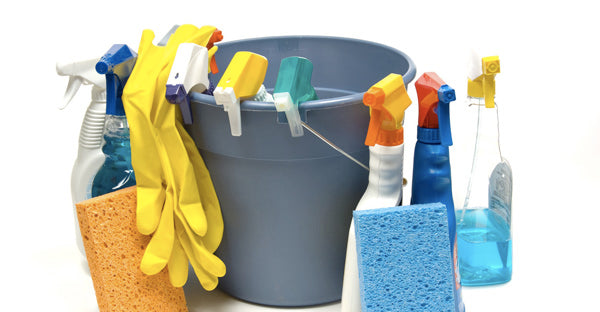 spring cleaning supplies and products