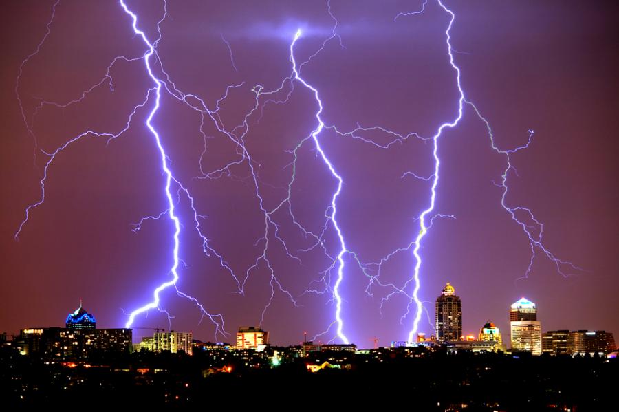 ThunderStorm In Summer