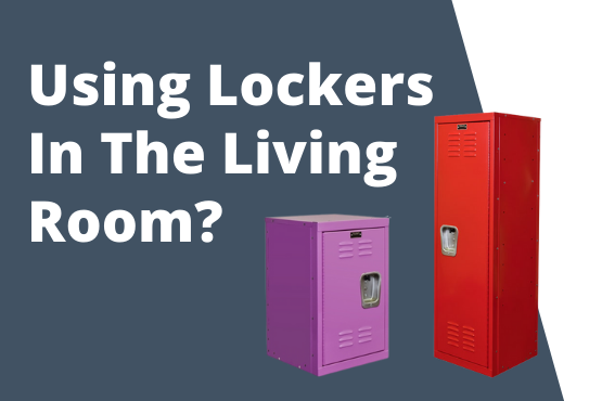 lockers in living room