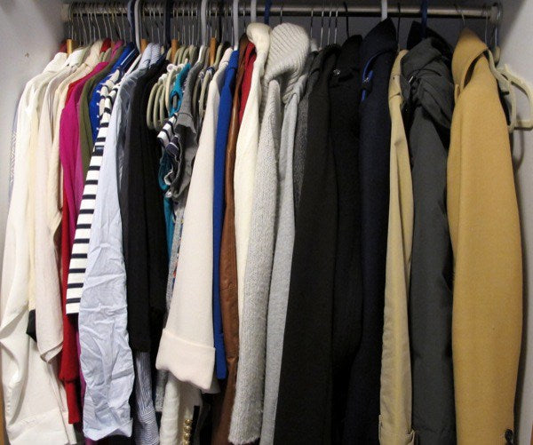 Winter Closet Organization