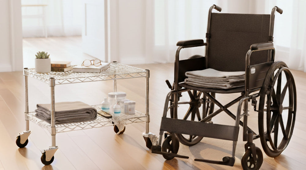 Wire Shelving for Those with Physical Disabilities