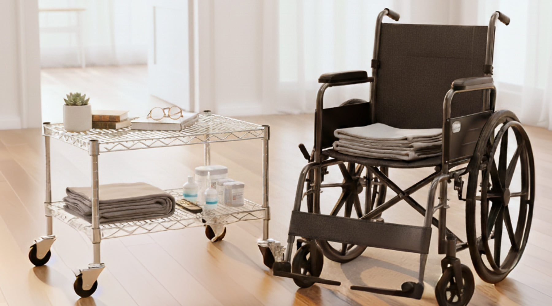 Wire Shelving for Those with Physical Disabilities