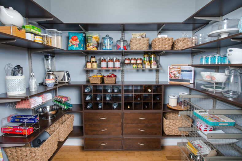 freedomrail kitchen shelves