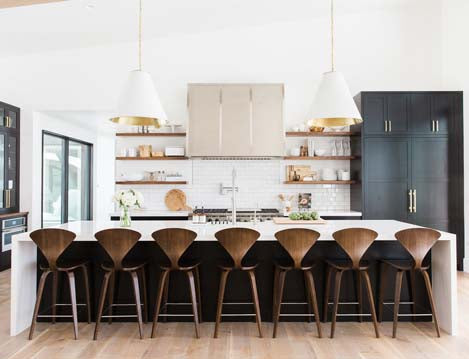 Tips for Organizing with Open Shelving