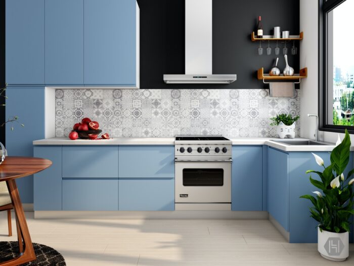 Color-Code Your Kitchen Shelves