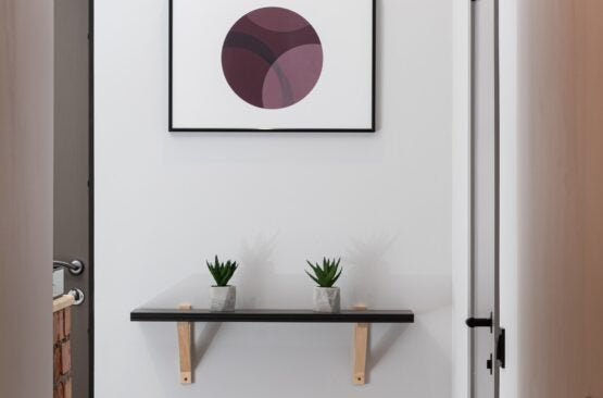 Make More Space in Your Rental with Wall Shelves