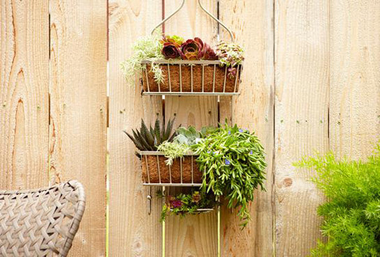 geometric plant pots Geometric Plant Pots - Earth Colours Ceramic main image 1