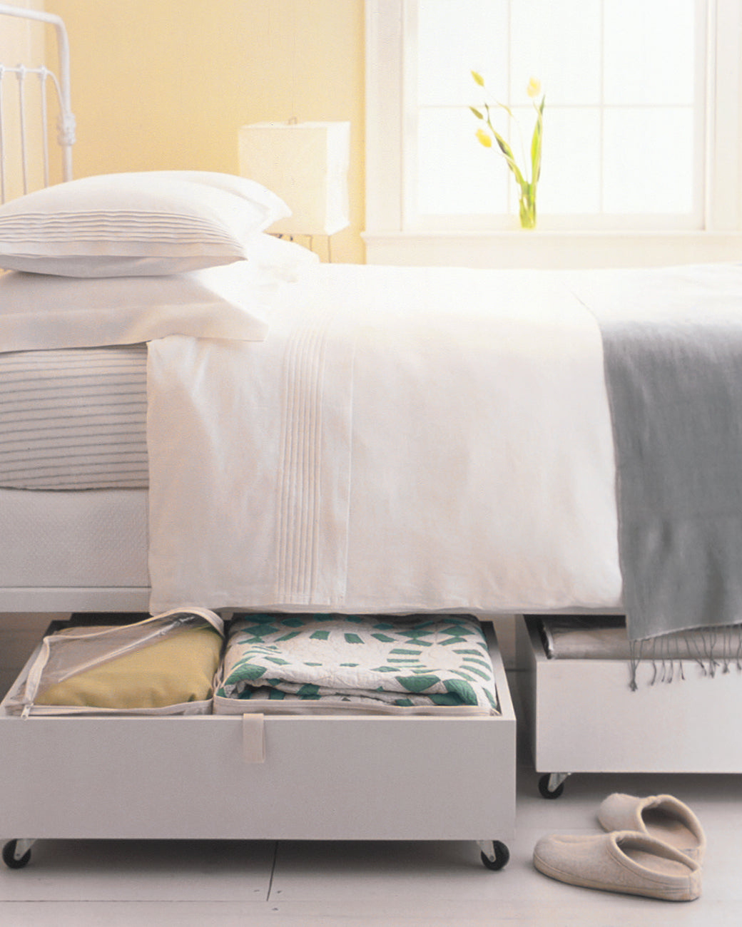 storage under a bed