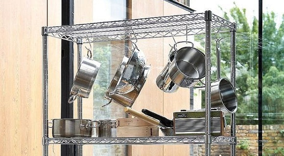 Clever Home Uses for Wire Shelving