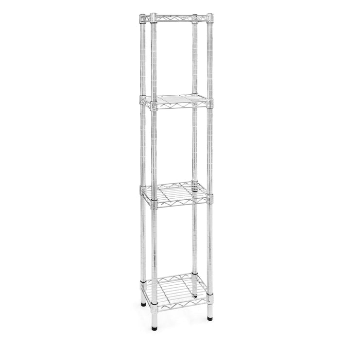 8"d 4-Shelf Wire Shelving Units