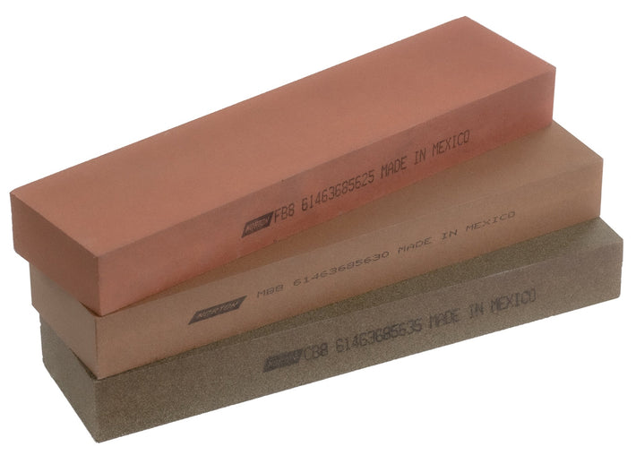 Norton India MB8 medium single grit bench stone