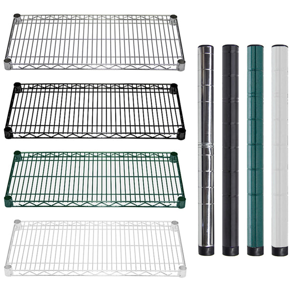 Heavy Duty Wire Shelving Parts
