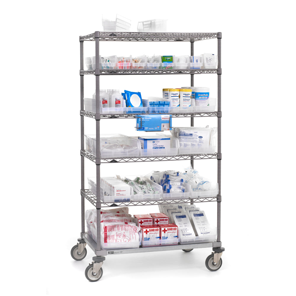 H4 Medical Racking Medical Shelving Units & Hospital Shelving