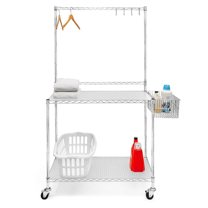 Laundry Room Wire Storage & Carts